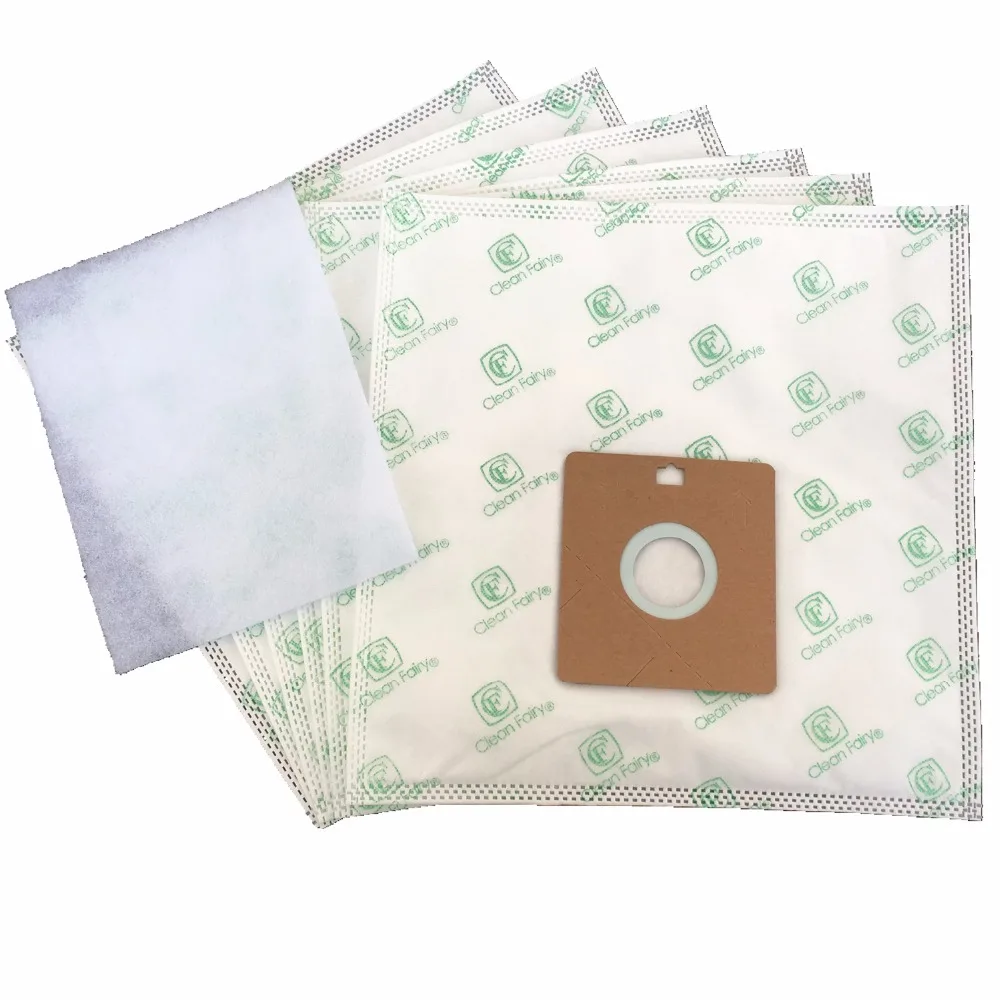 15 Cleanfairy Vacuum Cleaner Bag Compatible with Samsung VP77 SC4000 Series AEG GR50 Smart 300-366, Nilfisk GM50 55 Menalux 5100