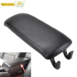 Car Armrest Latch Lid Center Console Cover Center For Audi A6 C5 2000-2006 Clip Catch PU Leather Arm Rest Cap Auto Accessories