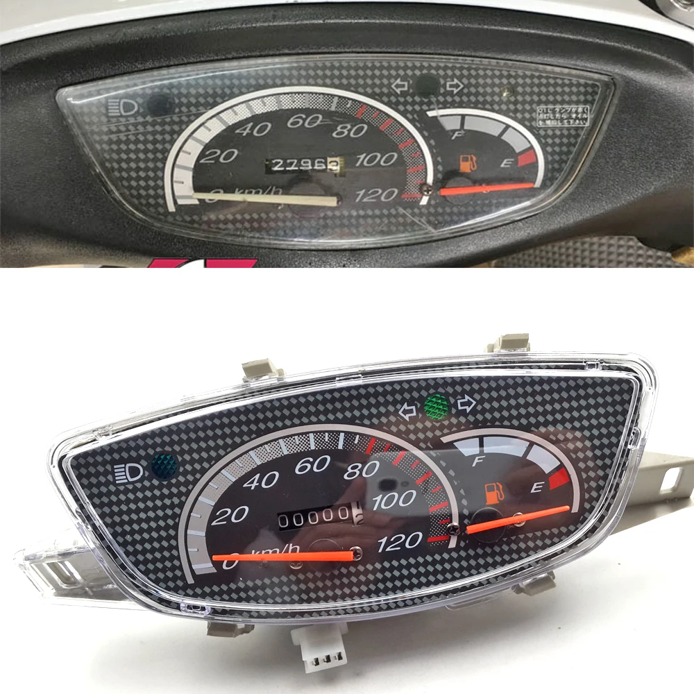 デュオ50cc  メーター走行距離７００キロ オートバイスピードメータースピードメーター Honda Dio 50 AF27 AF28