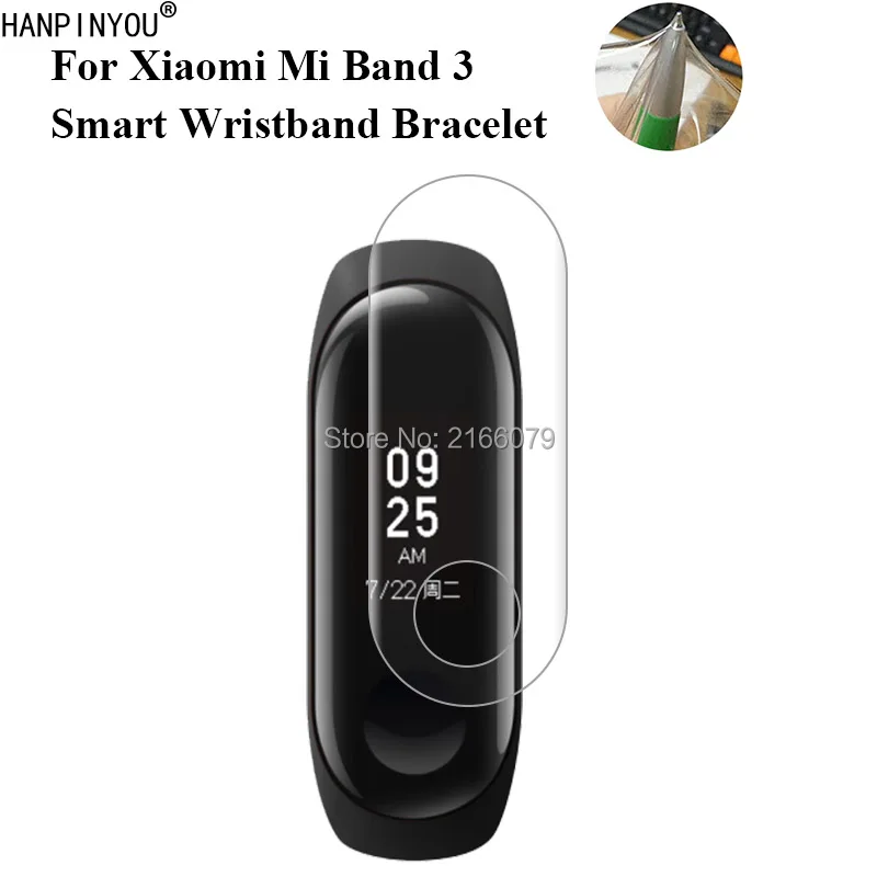 1/2/3/4/5 Pcs For Xiaomi Mi Band 3 Band3 Smart Wristband Bracelet Soft TPU Front Screen Protector Transparent Protective Film