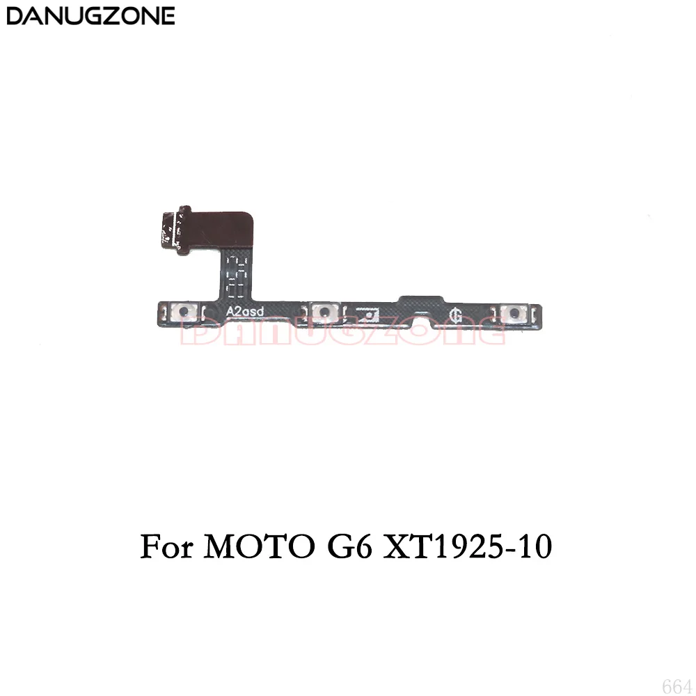 Power Button Switch Volume Button Mute On / Off Flex Cable For Motorola MOTO M G5 Plus G5S G6 Play E3 E4 E5