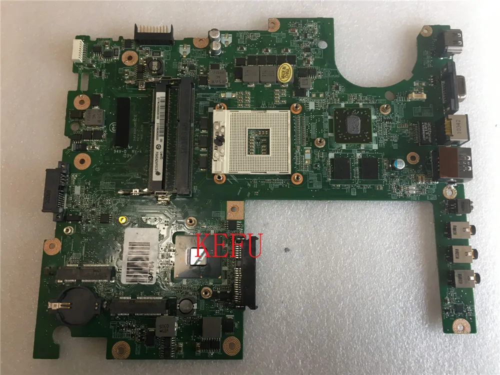 

KEFU for 4DKNR CN-04DKNR DAFM9CMB8C0 FOR DELL studio 1558 Laptop motherboard DDR3 with graphics card chips REV:C free shipping