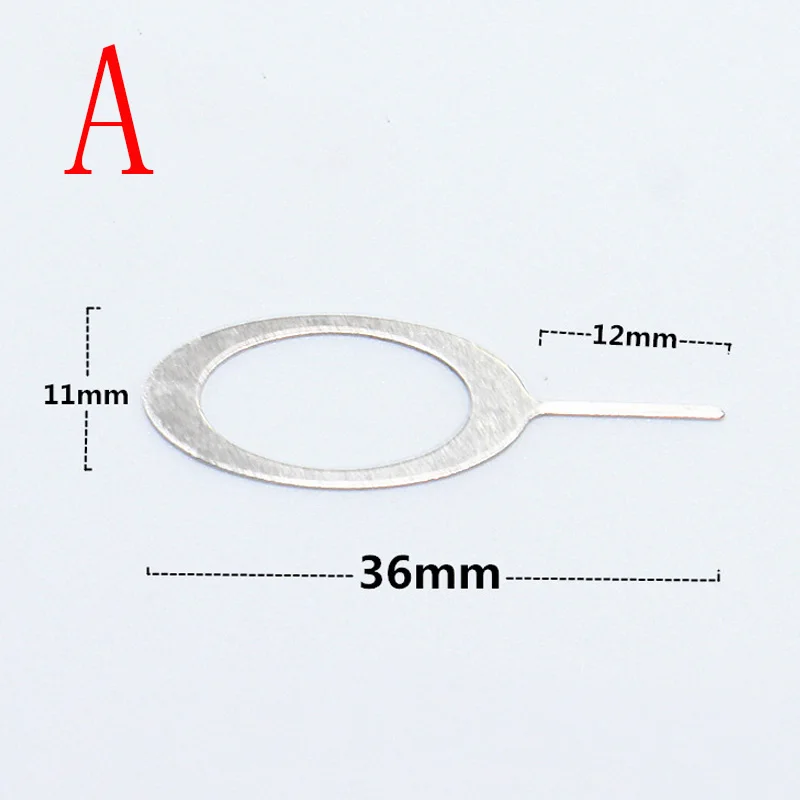 20Pcs/lot Metal Universal Sim Card Tray Pin Ejecting Removal Needle Opener Ejector For  Mobile phone