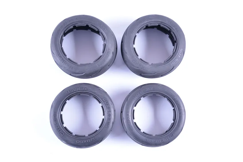 High grip super wearable road tires New road pattern for 1/5 HPI ROFUN KM BAJA 5B