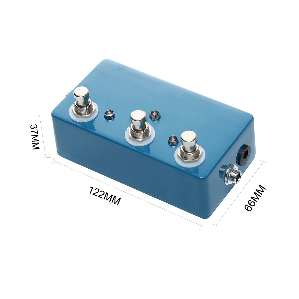 Hot Color 3 Looper Guitar Effects Pedal Foot Switch Guitar Pedal Aluminum Enclosure Pedal For Electric Guitar