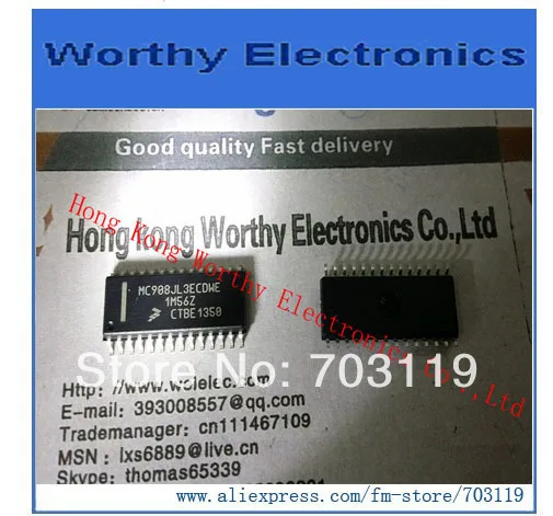 10pcs/lot     MC68HC908JL3ECDW      MC68HC908JL3        SOIC-28