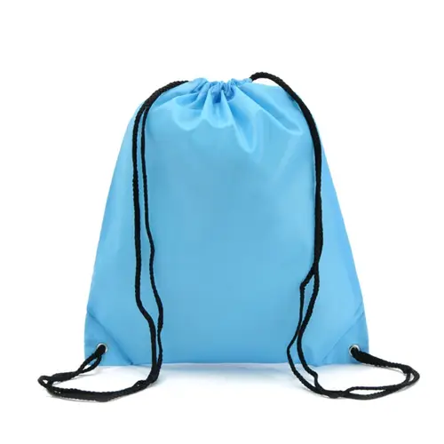 Imagen 2 del producto Bolsa deportiva Oxford portátil, bolsas con cordón de nailon 210D, cinturón, mochila para montar, gimnasio, zapatos con cordón, bolsa, mochilas para ropa, venta al por mayor