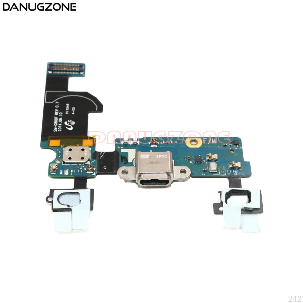 

USB Charging Port Connector Charge Dock Socket Jack Plug Flex Cable With Microphone For Samsung Galaxy S5 mini G800F SM-G800F