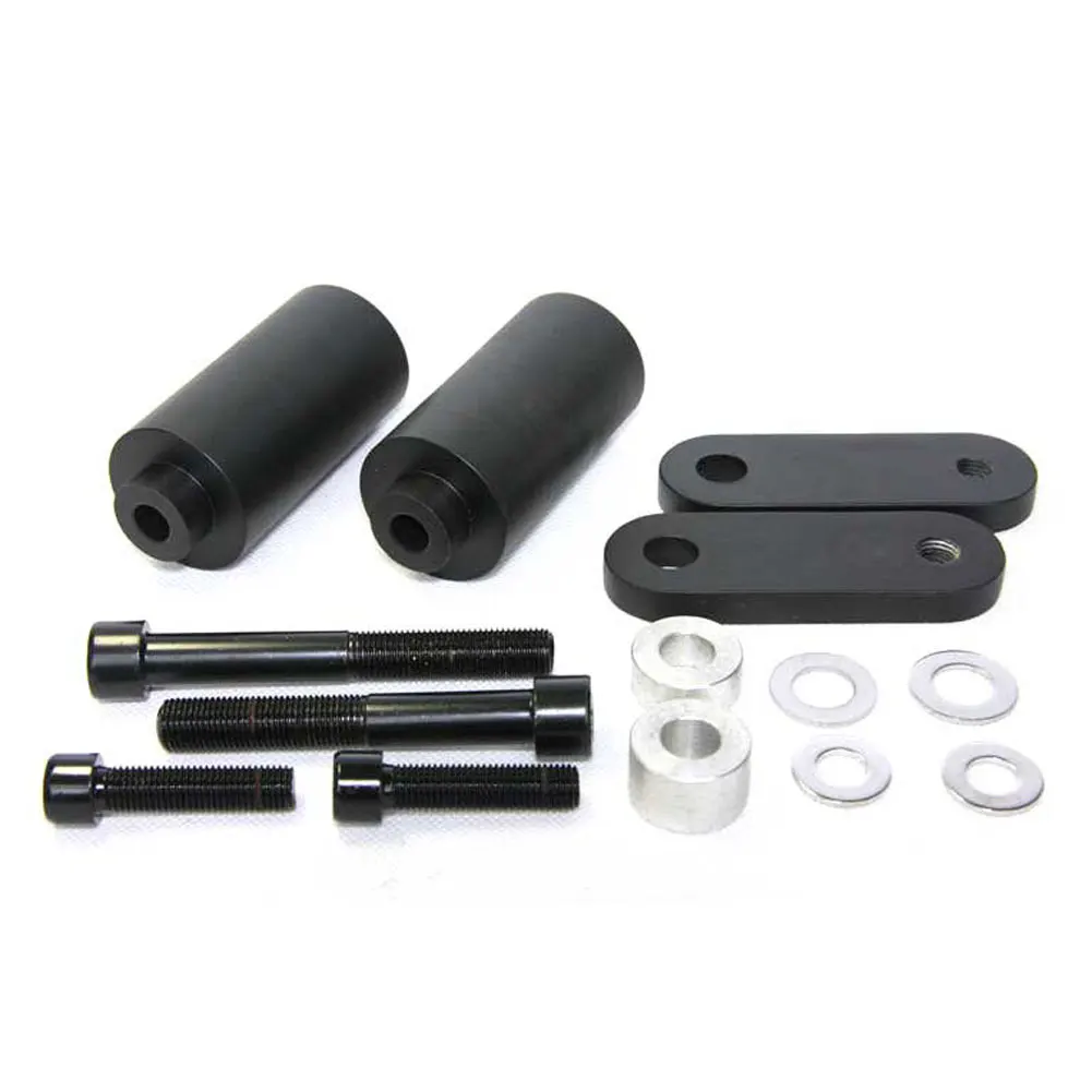 For 2004 2005 Honda Fireblade CBR 1000 RR 1000RR 04 05 Motorcycle bike No Cut Frame Slider Crash Protector Black / Carbon