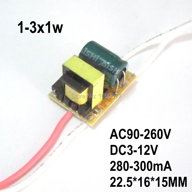 10pcs 280mA 300mA Constant Current LED Driver 3W 5W 7W 10W 20W 30W 36W 50W 1-3x1w 4-7x1w 8-15x1w 18-36x1w Lighting Transformer