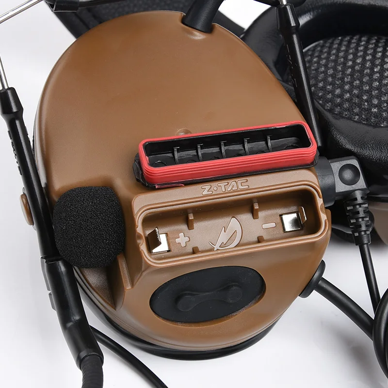 Z-TAC Airsoft Comtac III Headset C3 Noise Reduction Headphone The Fifth Generation+Integrated Circuit Board Hunting Earphone