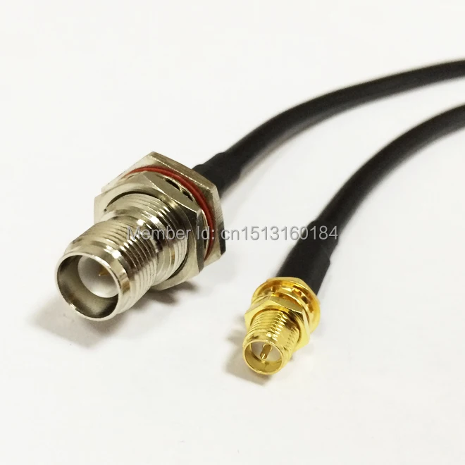 WIFI Antenna Extension Cable RP SMA Female Switch RP TNC Adapter RG58 50cm 20inch Wholesale Price