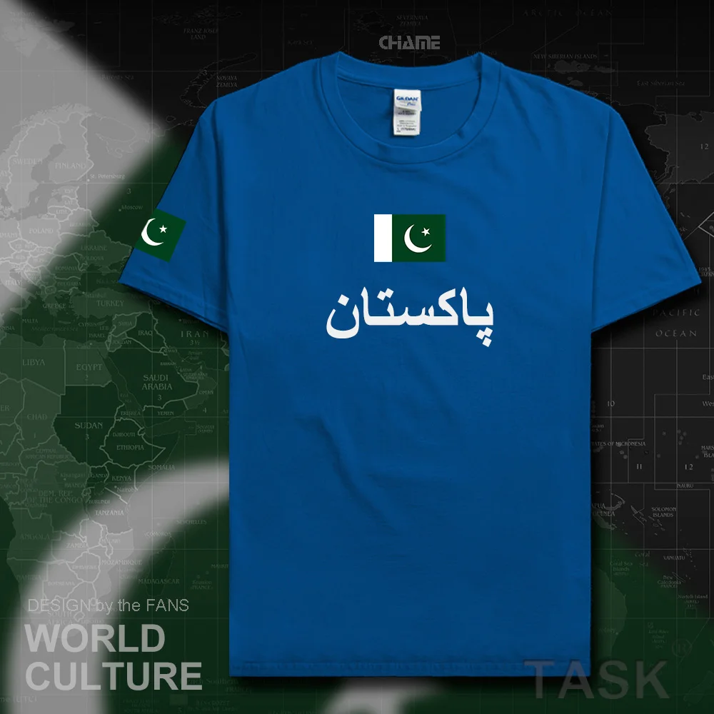 Pakistan men t shirt fashion 2017 jersey nation team 100% cotton t-shirt clothing tees country sporting flag PAK Pakistani Islam