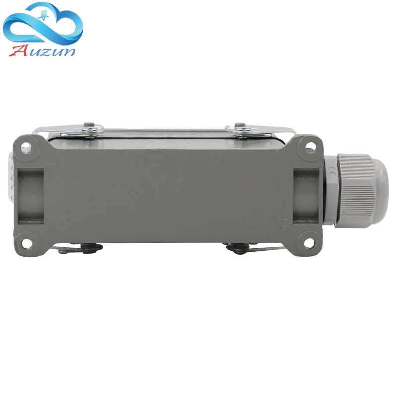 HDC-HE-24-3/4 Heavy Duty connector 24 pins with high base Waterproof Aviation industry plug socket 500V 16A