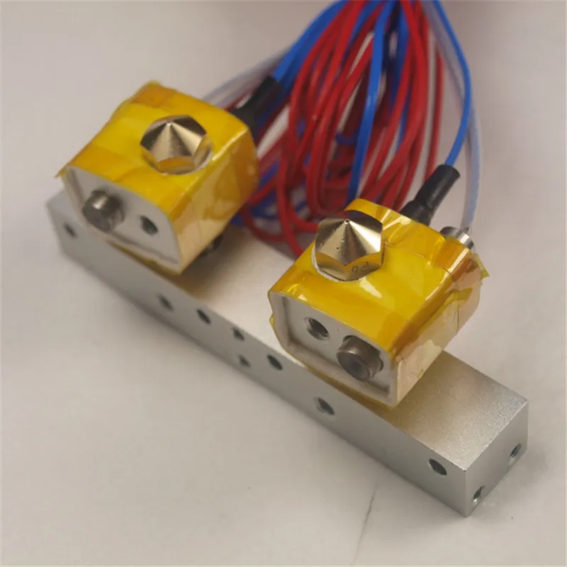 

1 setx FLASHFORGE dual Extruder Assembly full kit for Flashforge 3D printer hotend spare parts
