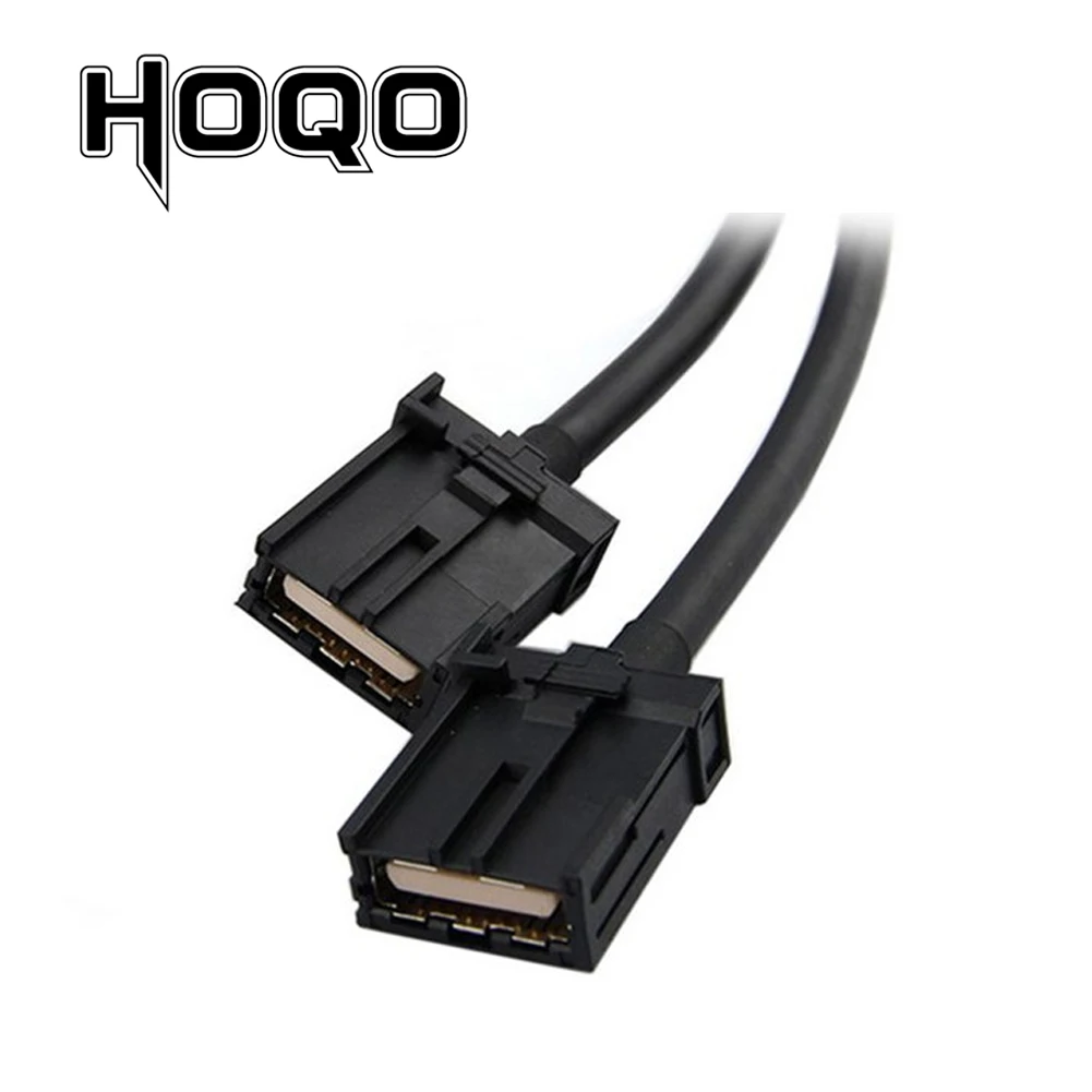 High Speed HDMI-compatible 1.4 Type E Male to Type E Male Video Audio Cable 1.5M Automotive Connection System Grade Connector