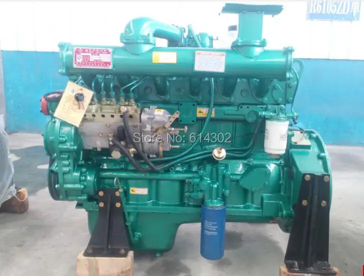 China supplier water cooled power 110kw R6105AZLD weifang Ricardo diesel engine for Weifang 100kw diesel generator