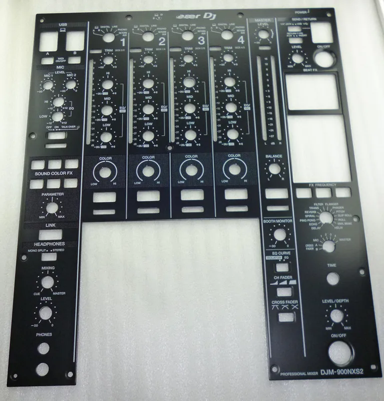 [bella]original  DJM-900NXS2 Keverőpult fader Sztrájktörő Vasból való Ablaktábla  Függőléges Irtás Műszerfal, biss /small Pást, Vágólap DNB1248 DAH3125