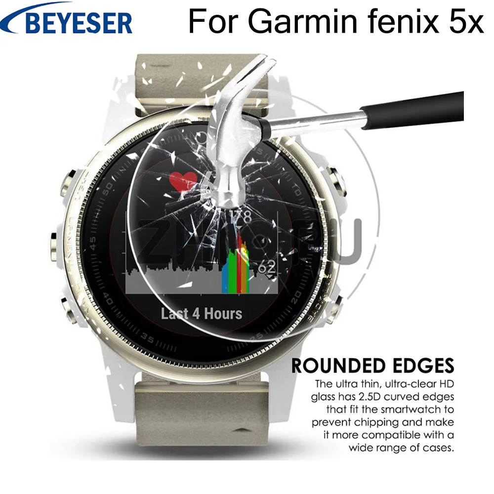 

Watches HD Protective film Scratch-resistant for Garmin fenix 5x Anti-fingerprint Waterproof Protective Film Watch Accessories