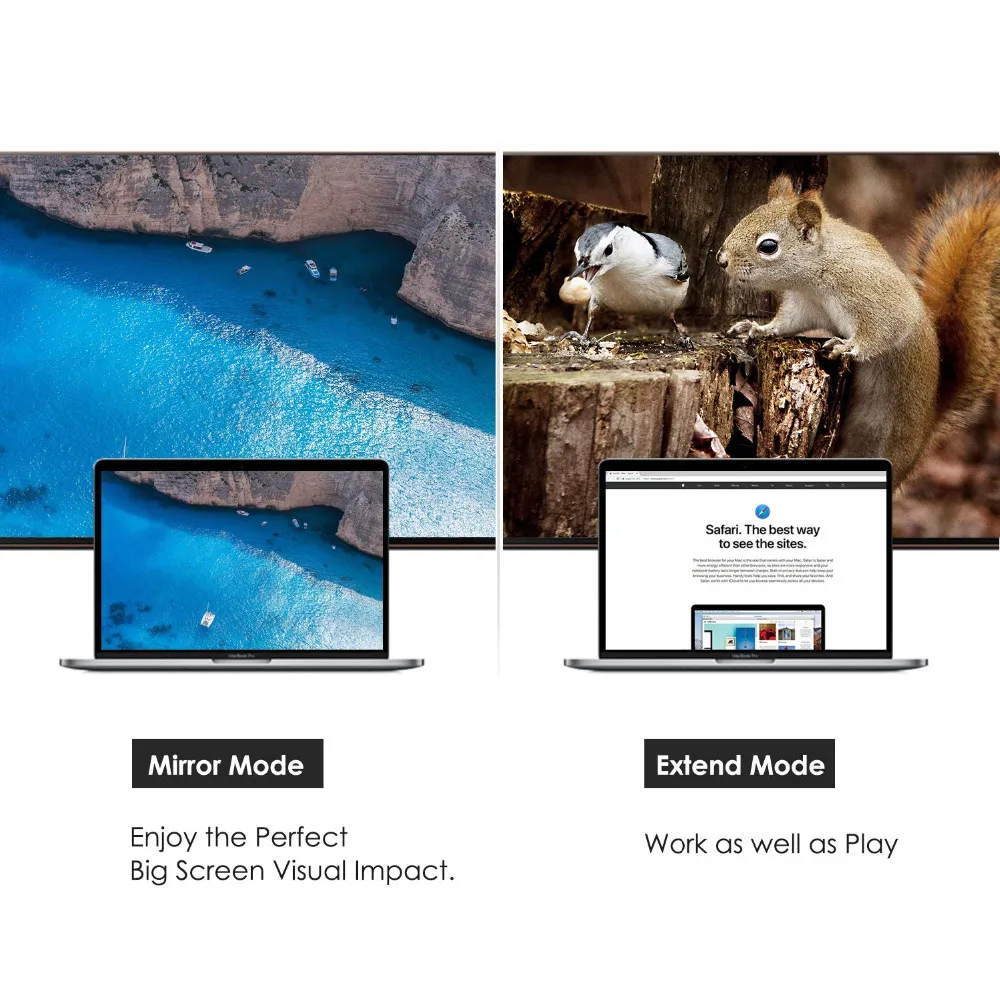 كابل 3 في 1 USB C Hub ذكر إلى DVI + 4K + VGA أنثى USB C محول نوع-C إلى DVI/VGA لماك بوك (برو) باد برو