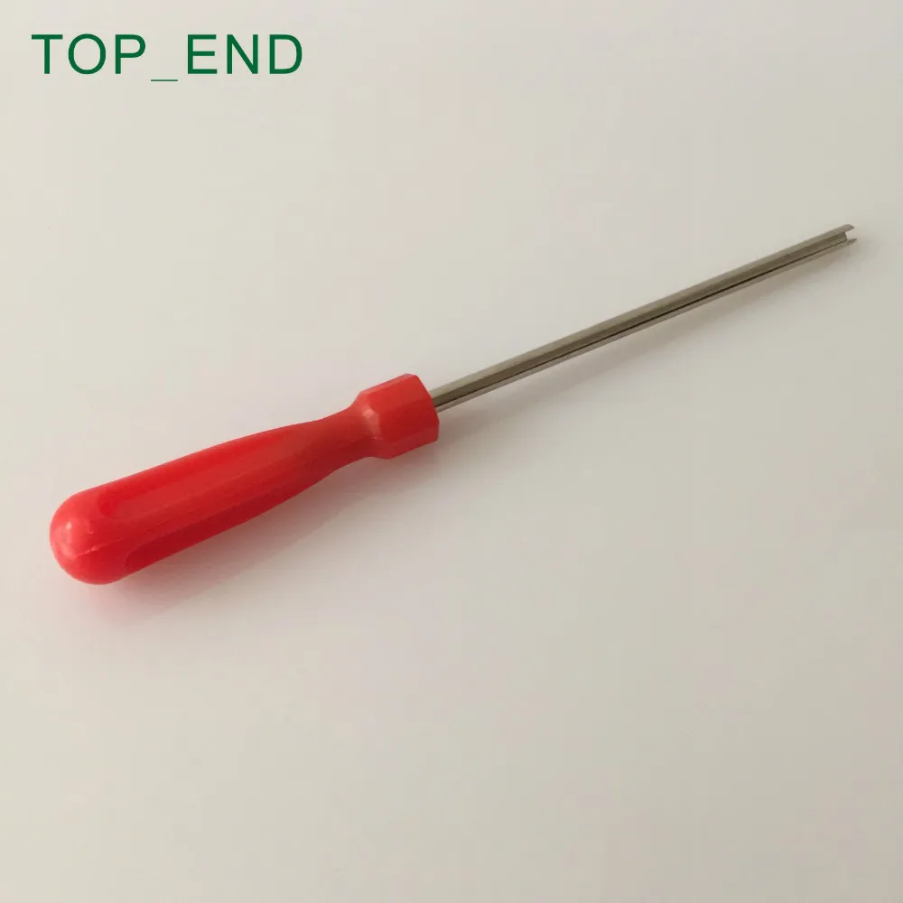 

Free Shipping,1pc,Valve Core Screwdriver,Long Needle,Red Plastic Handle,Small Bore Valve,Professional Tire/Tyre Repair Tool