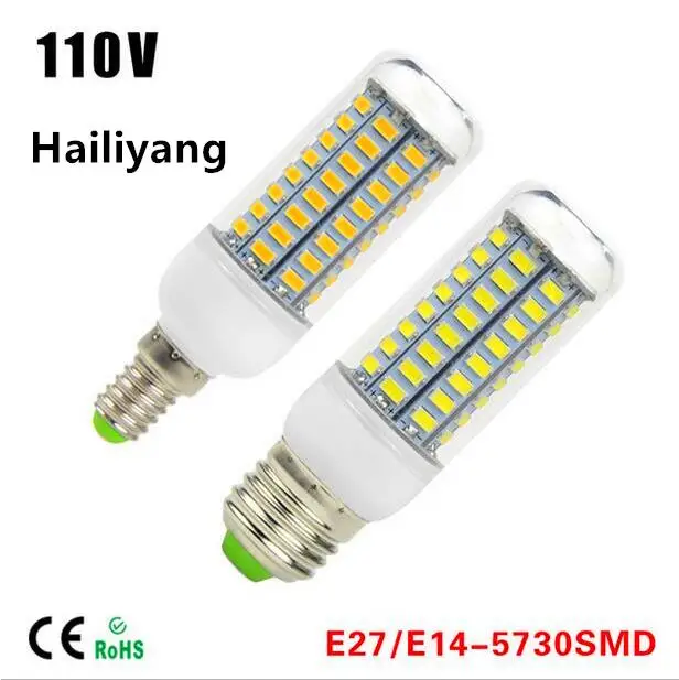 Bombilla LED SMD 5730 E27, E14, B22, GU10, 220V, 12W, 15W, 18W, 20W, 25W