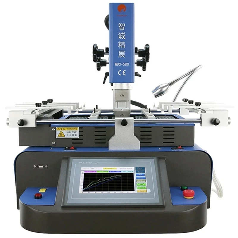 WDS-580 BGA Station IR Preheater Mobile Ic Repairing Tools Reballing Machine Mobile Phone Computer Circuit Board Repair Machine