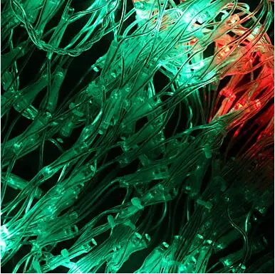 New Year! 4X6m Decoration LED Christmas Lights Garlands LED String Net Lights For Holiday Wedding Decro Luces De Navidad