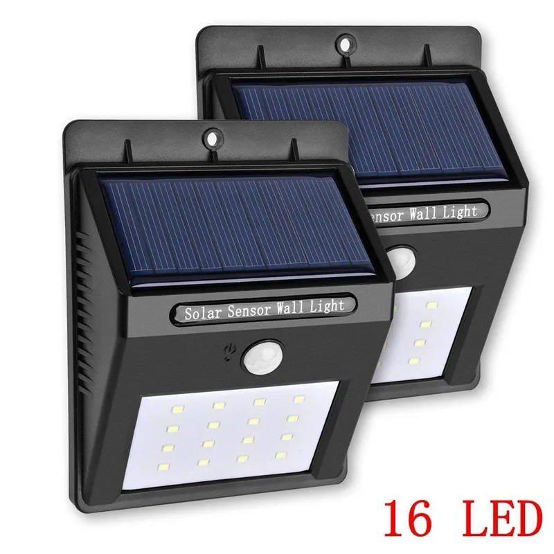 

2pcs led Wireless Rainproof Solar Motion Sensor Light led wall light for Yard Garden /Outside Wall/ Driveway /Deck