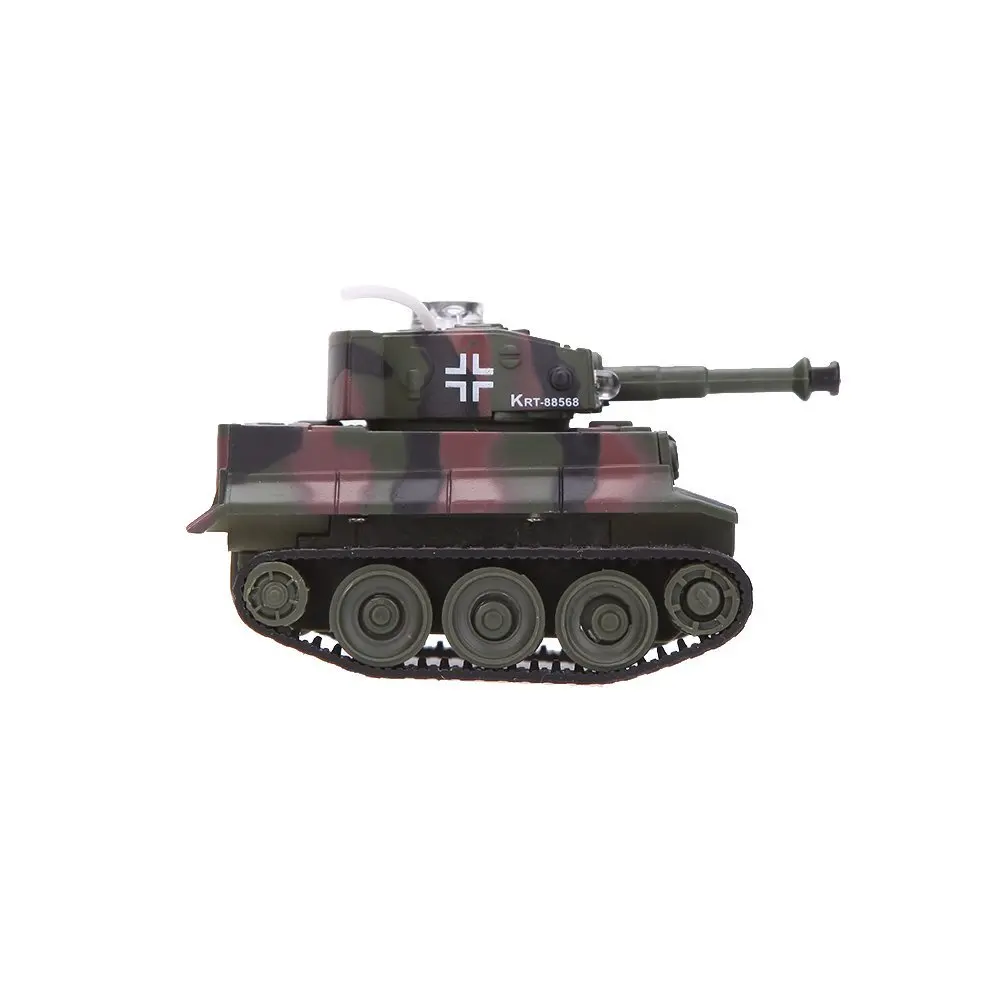 Happycow 777-215 RC Tank 2.5\' Mini Micro IR Remote Control RC Battle Tank a Best Gift for Kids and Children