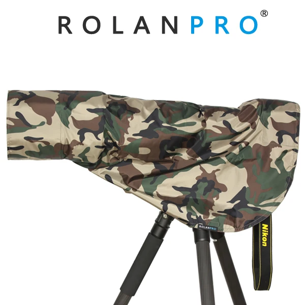 ROLANPRO Lens Raincoat For Canon EF 800mm f / 5.6 L IS USM Lens Rain Cover Raincoat For Telephoto Lens Rain Cover