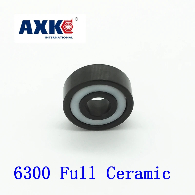 

2023 New Rolamentos Axk 6300 Full Ceramic Bearing ( 1 Pc ) 10*35*11 Mm Si3n4 Material 6300ce All Silicon Nitride Ball Bearings