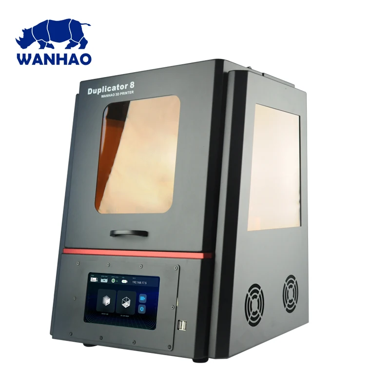 

2019 Wanhao D8 Duplicator 8 Jewelry Dental 3D Printer wifi FIWI 500ml resin & FEP film as a gift free shipping