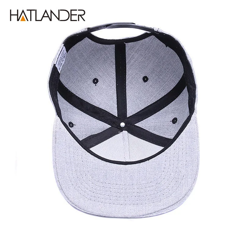 [HATLANDER] Raised flag embroidery cool flat bill baseball cap mens gorras snapbacks 3D flag hat ourdoor hip hop snapback caps