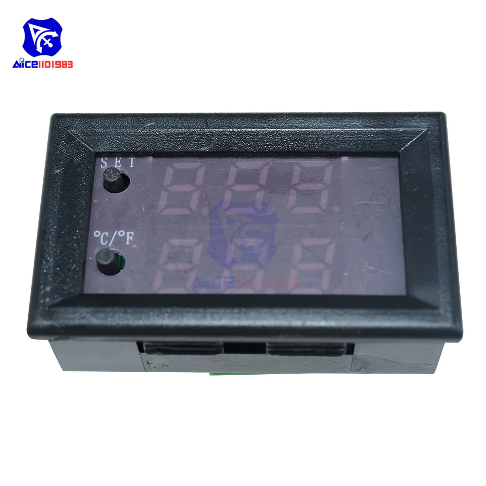 W1209WK LED-Digitalthermostat Temperaturregler Thermograph Celsius/Fahrenheit Schaltmodul mit NTC-Sensorsonde 12V 220V – Detail 13