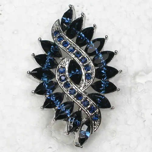 Broszka ślubna wisiorek Marquise Rhinestone Flower Pin broszki C597 L