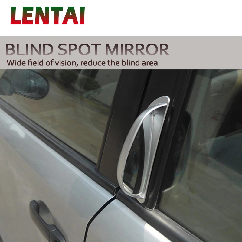 LENTAI For Honda civic 2006-2011 2017 Renault megane 2 3 duster captur Lifan 1Set Car Back door Rearview Wide Angle Lens Mirrors