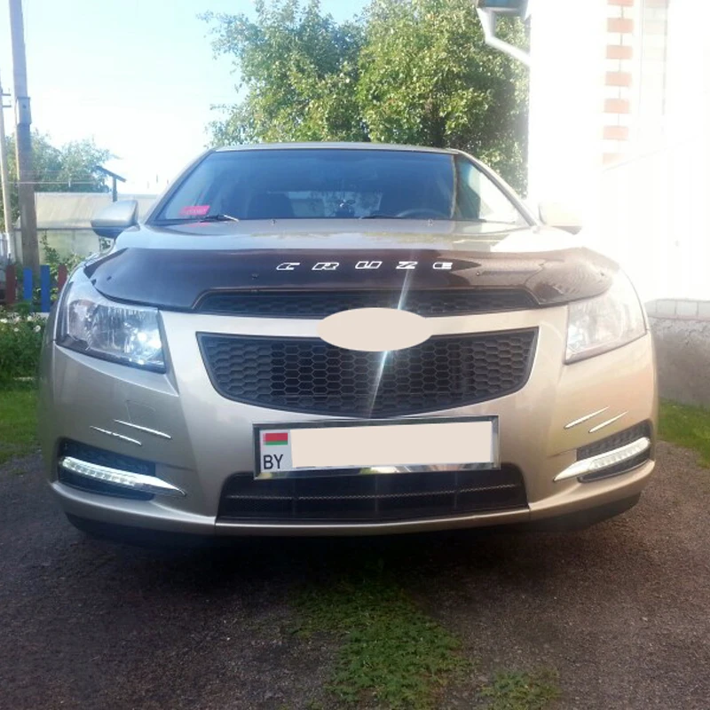 SUNKIA 2Pcs/Set LED Daytime Running Light 9LED DRL For Chevrolet Cruze (2009-2012)  DRL With Turning Signal Dimmed Light