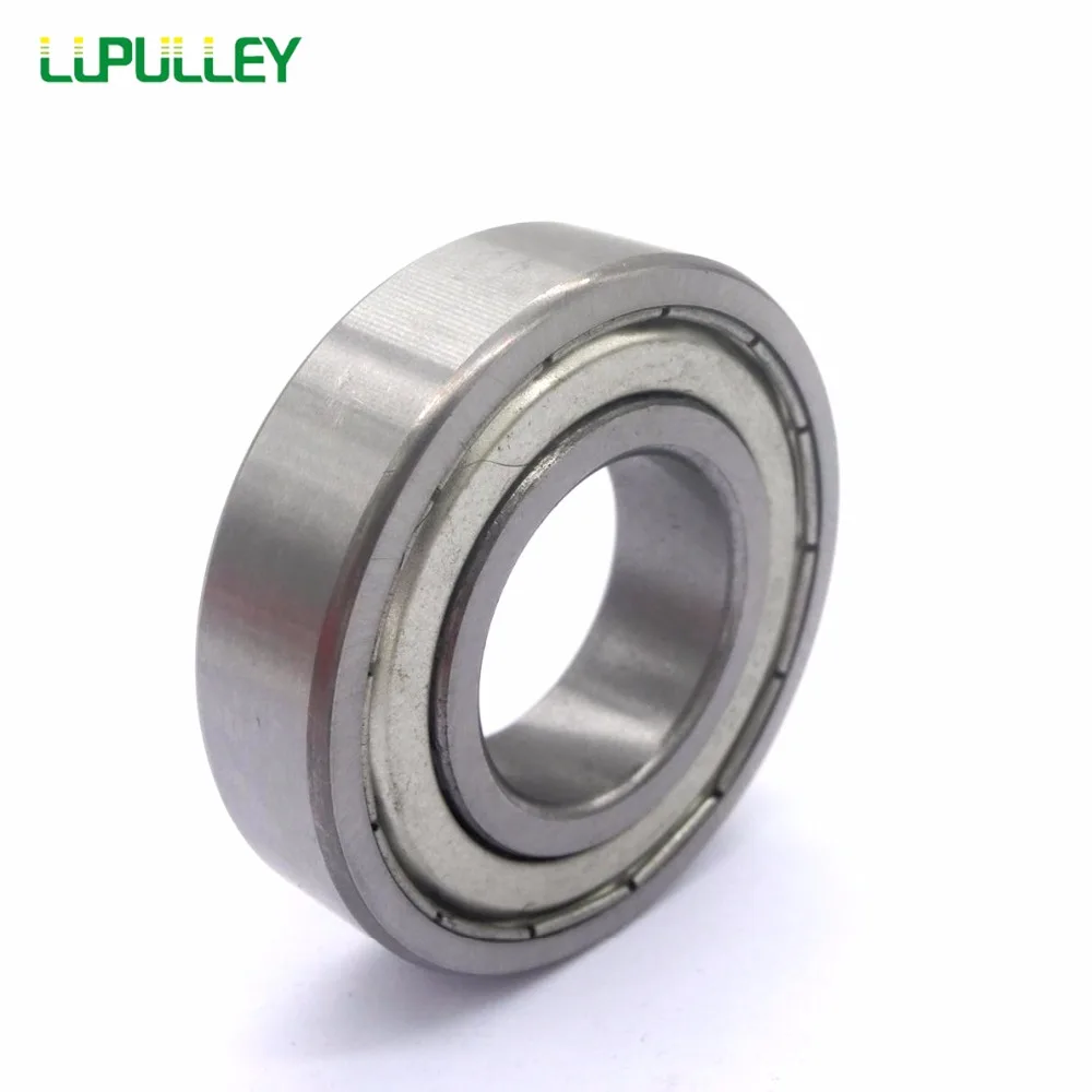 LUPULLEY 4PCS Ball Bearings Deep groove Single Row 6200ZZ/6201ZZ/6202ZZ/6203ZZ/6204ZZ Metal Shield Ball Bearing Steel