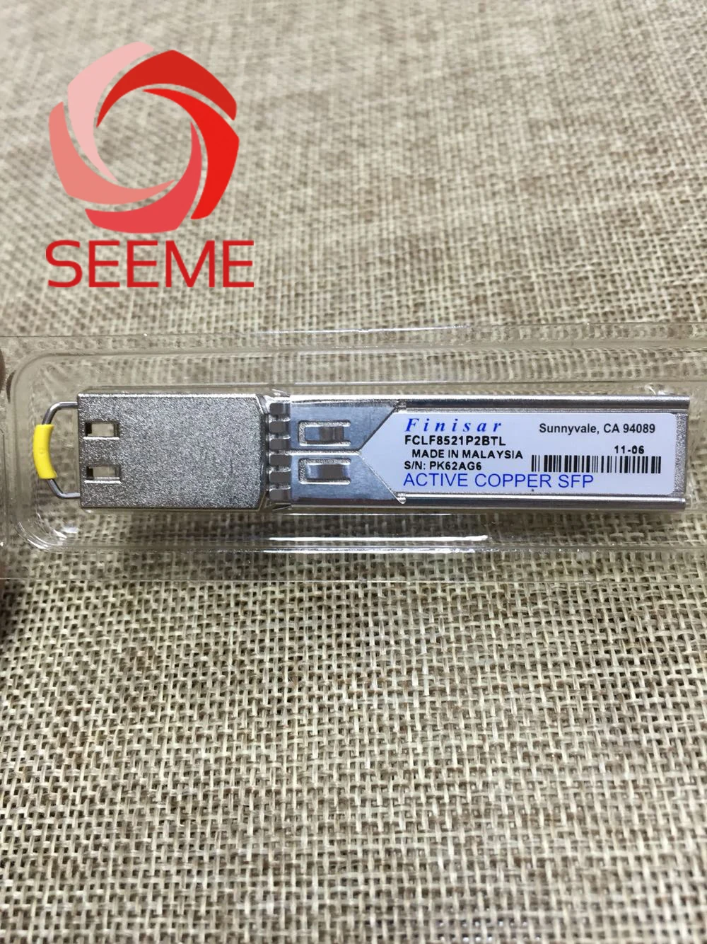 

Finisar FCLF8521P2BTL Fiber Optic Equipment Module SFP-GE-T 02314171, SFP-1000BASE RJ45