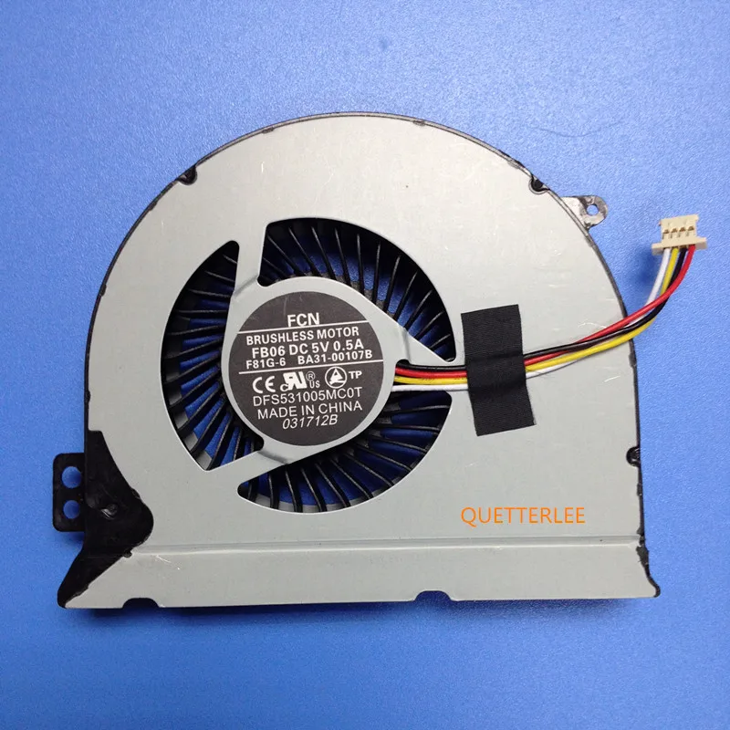 New laptop cpu fan for DELL inspiron 14 7447 0562v6 AB7205HX-GC1 CPU COOLING FAN