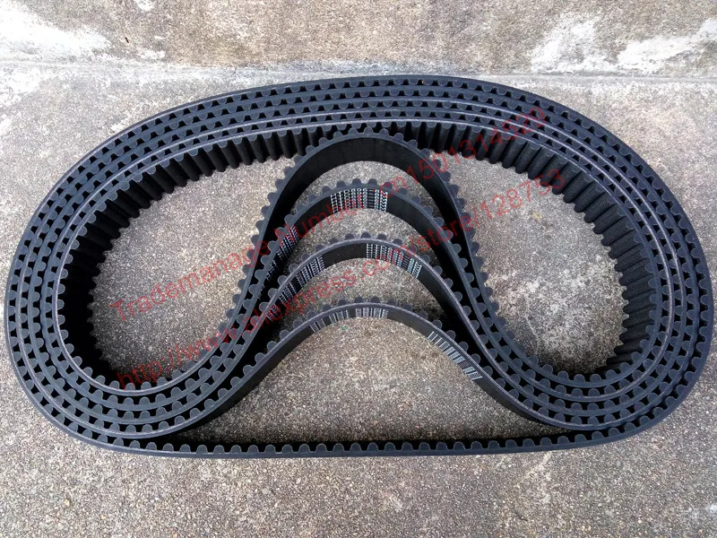 Picture 5: 5pcs 896-HTD8M-30 Timing belt length 896mm width 30mm pitch 8mm Neoprene Rubber HTD 8M 896-8M 30 STD S8M Timing belts