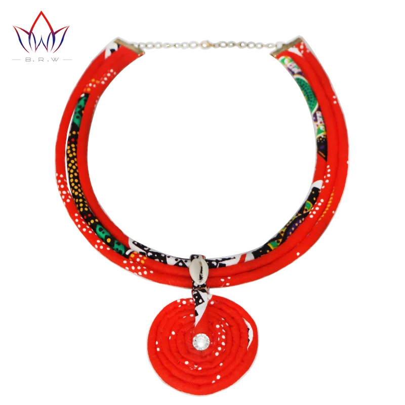 Conjuntos de joyas bohemias para mujer, collar y colgantes de moda con pendientes largos hechos a mano, color rojo, para boda, WYB87, 2023