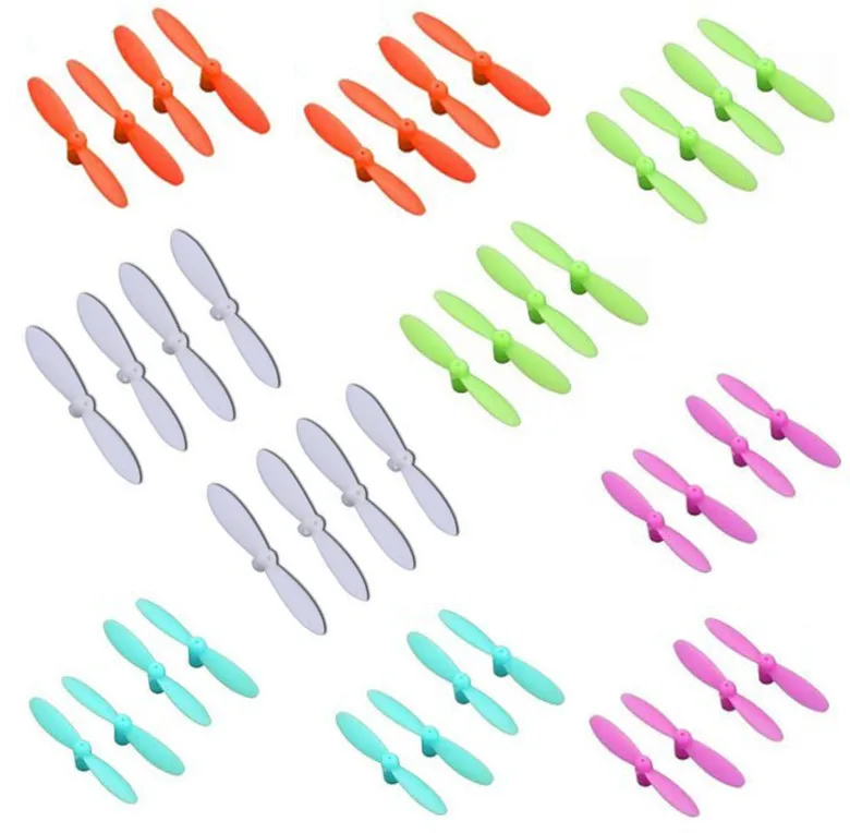 10set=40pcs Cheerson CX-10 CX10 Main Blade for Hubsan Q4 H111,JXD-395 LS111,U207 RC Quadcopter