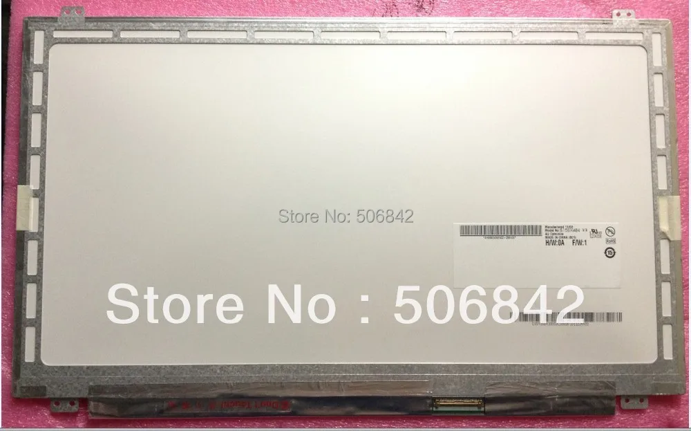 

15.6" Slim Laptop Screen B156XW04 V.6 LCD Display Panel 1366*768 40pin