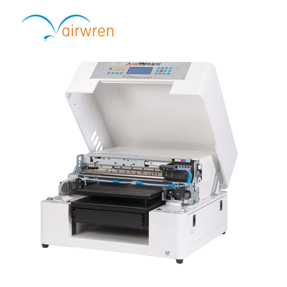 High Quality A3 DTG T-shirt Printing Machine Digital Inkjet Direct to Textile Cotton Fabric Flatbed Printer