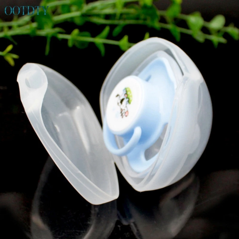 1 pc แบบพกพาเด็กหัวนมกล่องเด็กทารกเด็กทารก Pacifier Cradle ผู้ถือ Soother กล่อง #330