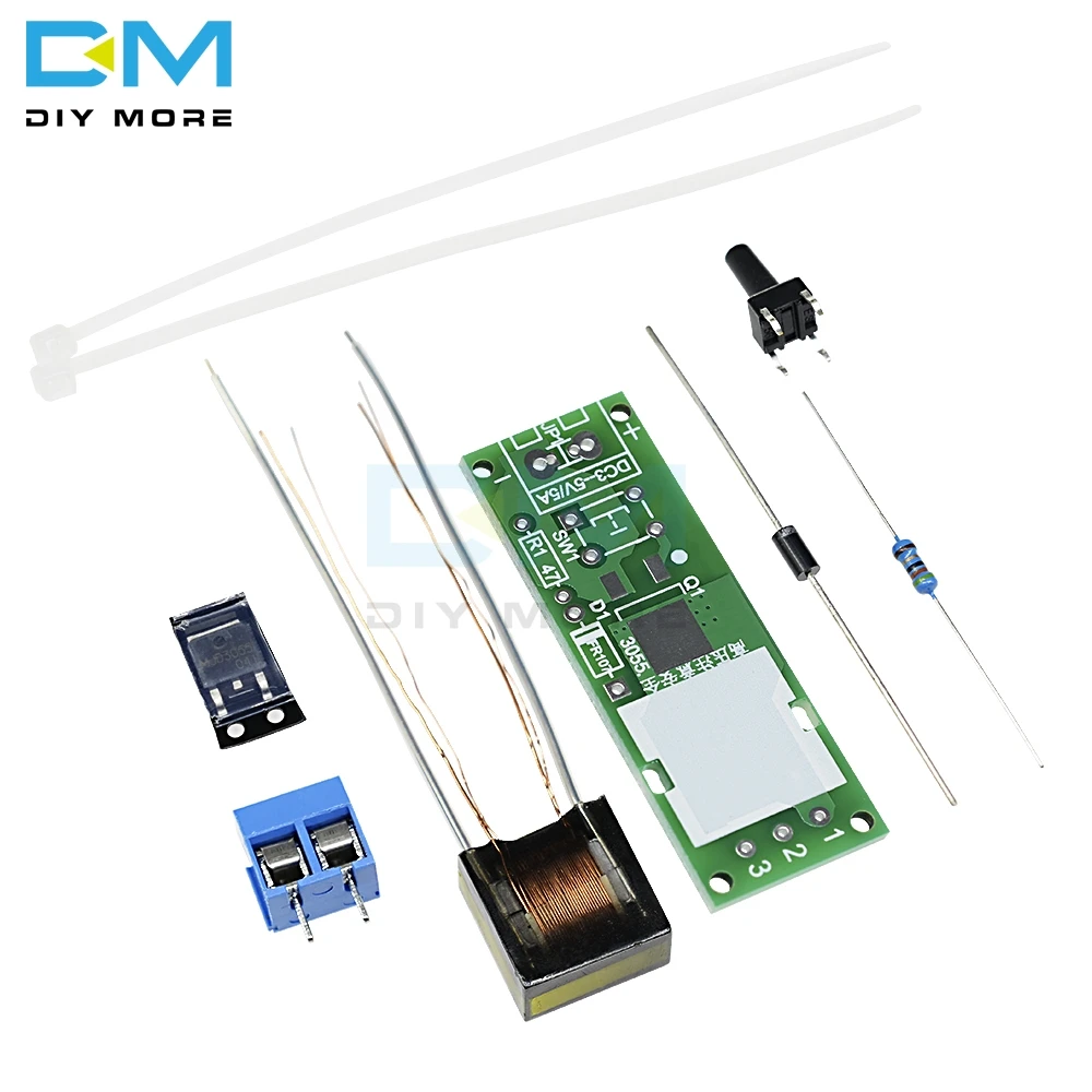 HV-1 High Voltage Igniter DIY Kit Electronic PCB BoardArc Ignition Parts Arc Generator Arc Cigarette Igniter Module PCB Board