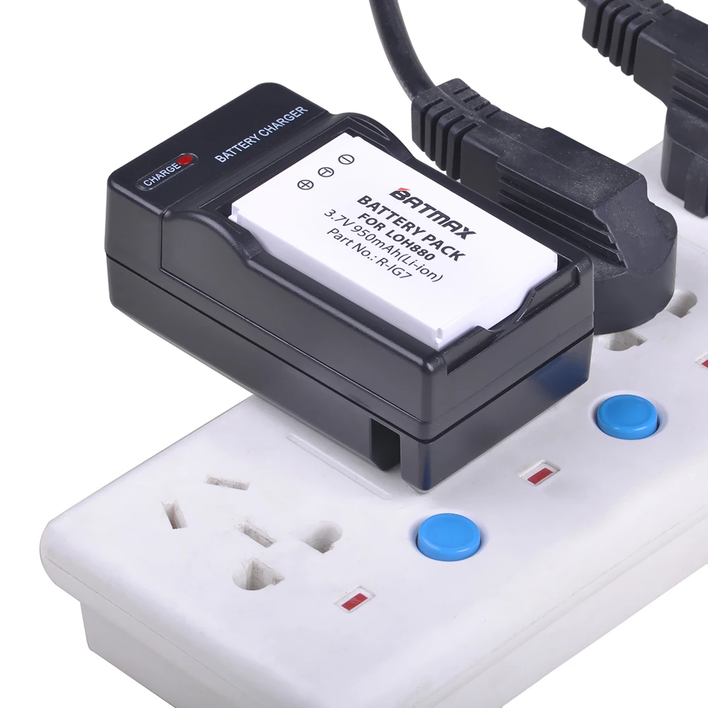 Batmax-batería recargable para R-IG7, cargador de pared para Harmony One LOH880 900 720 850 880 890 Pro H880, cámara Universal, 4 Uds.