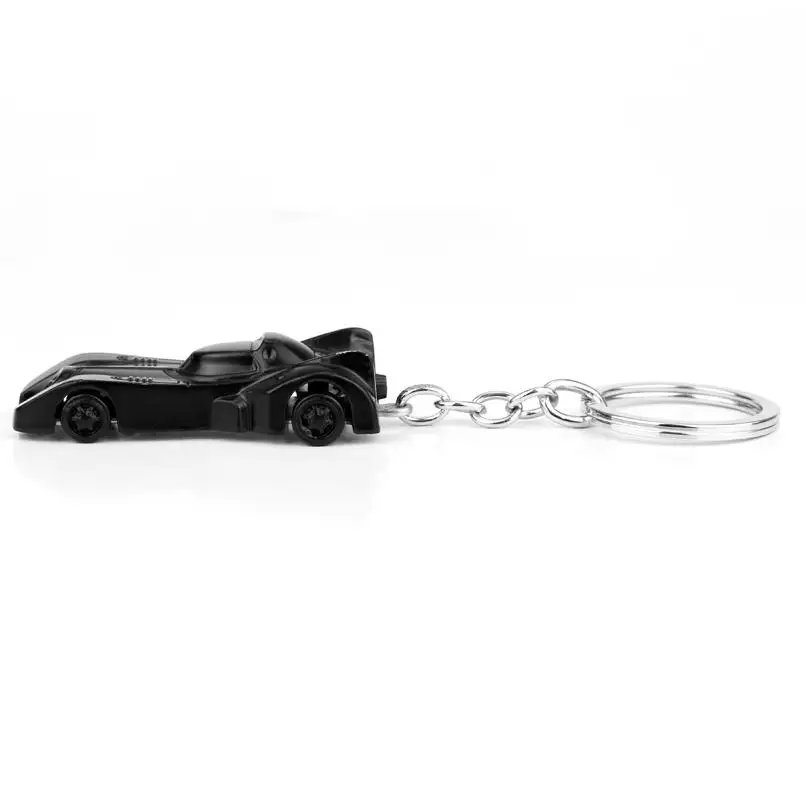 Car Shape Key Chain The Dark Knight Batmobile Key Rings Gift Chaveiro Car Keychain Jewelry Movie Key Holder Souvenir